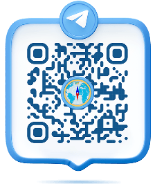 Изображение QR кода для подписки на телеграмм канал организации